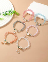 Cargar imagen en el visor de la galería, Pulsera Flor Blanca