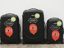 Cargar imagen en el visor de la galería, Maletas de Viaje LONDON® Policarbonato!💪 NEGRO