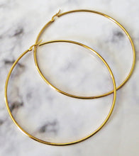 Cargar imagen en el visor de la galería, Aros argolla Acero Quirúrgico