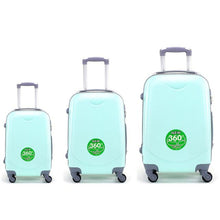Cargar imagen en el visor de la galería, Maletas de Viaje LONDON® Policarbonato!💪 VERDE MENTA