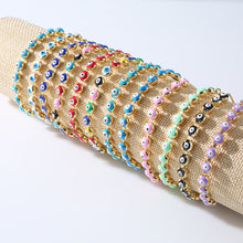 Cargar imagen en el visor de la galería, Pulsera Ojo Turco Acero