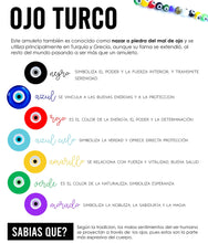 Cargar imagen en el visor de la galería, Pulsera Ojo Turco Acero