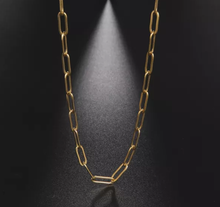 Cargar imagen en el visor de la galería, Cadena Ancla Oro 18k +Regalo sorpresa