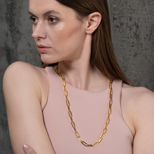 Cargar imagen en el visor de la galería, Cadena Ancla Oro 18k +Regalo sorpresa