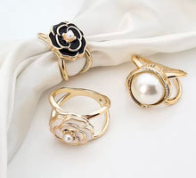 Cargar imagen en el visor de la galería, Anillo decorativo para pañuelo
