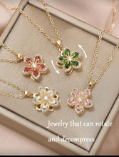 Cargar imagen en el visor de la galería, Cadena Flor giratoria
