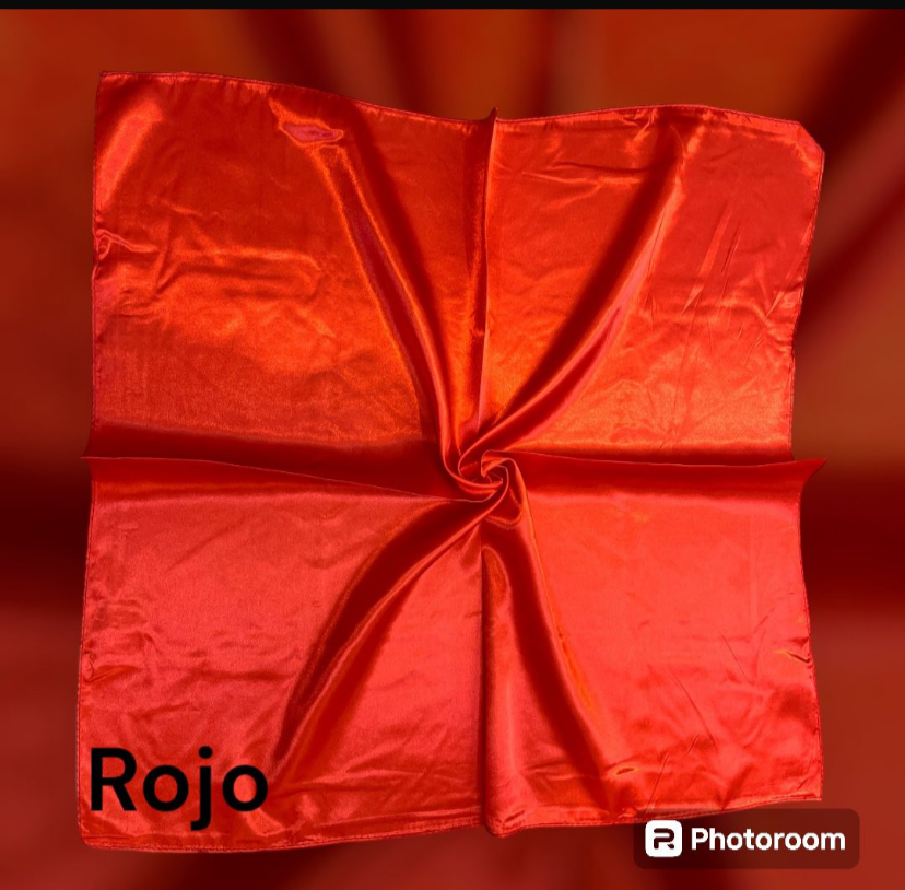 Pañuelo Seda unicolor Mediano 60x60
