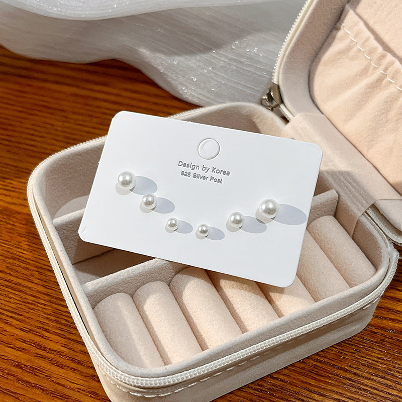 Set Aros de perla [ Lote 3 unid. ]